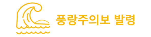 풍랑주의보 발령